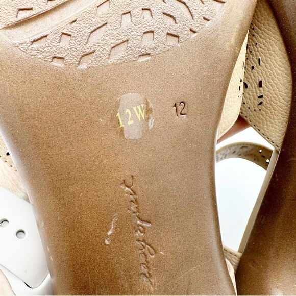 Easy Spirit Cindie Mary Jane Heels Taupe Size 12 Wide - Picture 12 of 14